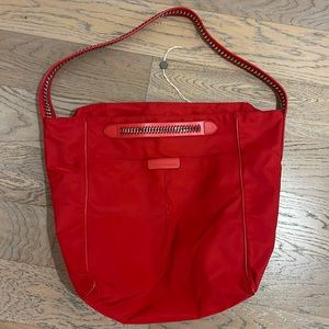 Stella McCartney Large Recycled Nylon Chain Link Tote